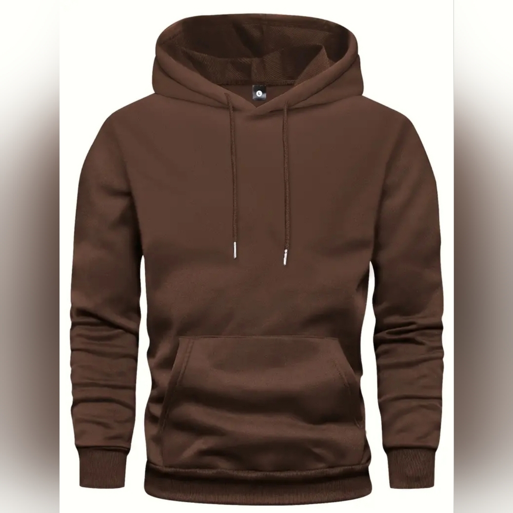 Brown Men's Hoodie